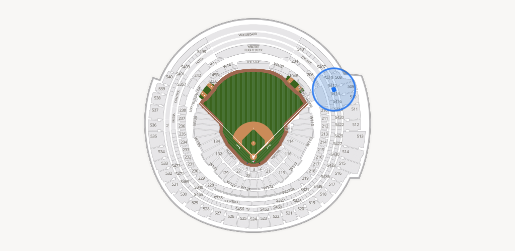 Rogers Centre Seating Chart