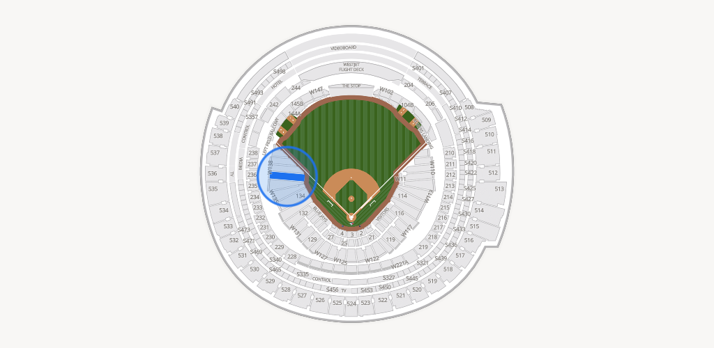 Rogers Centre Seating Chart