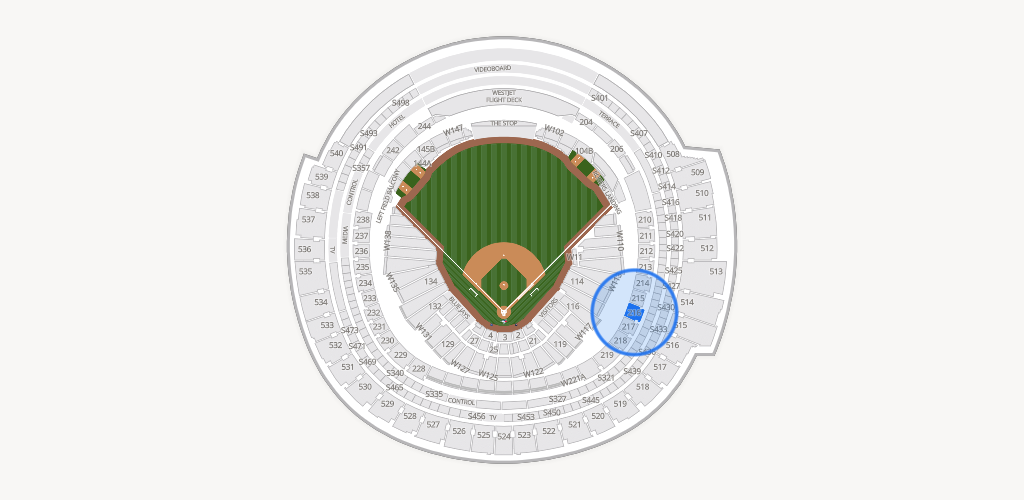 Rogers Centre Seating Chart