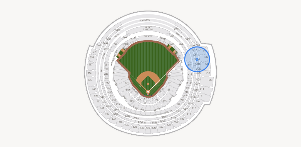 Rogers Centre Seating Chart