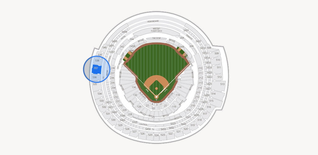 Rogers Centre Seating Chart