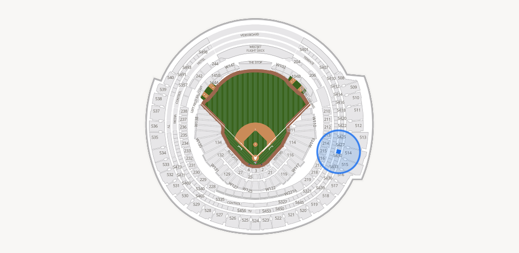 Rogers Centre Seating Chart