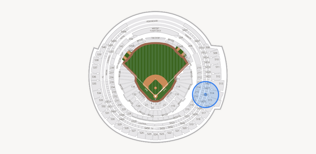 Rogers Centre Seating Chart