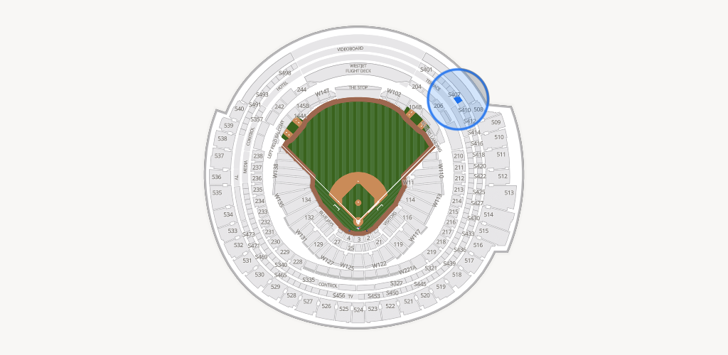 Rogers Centre Seating Chart