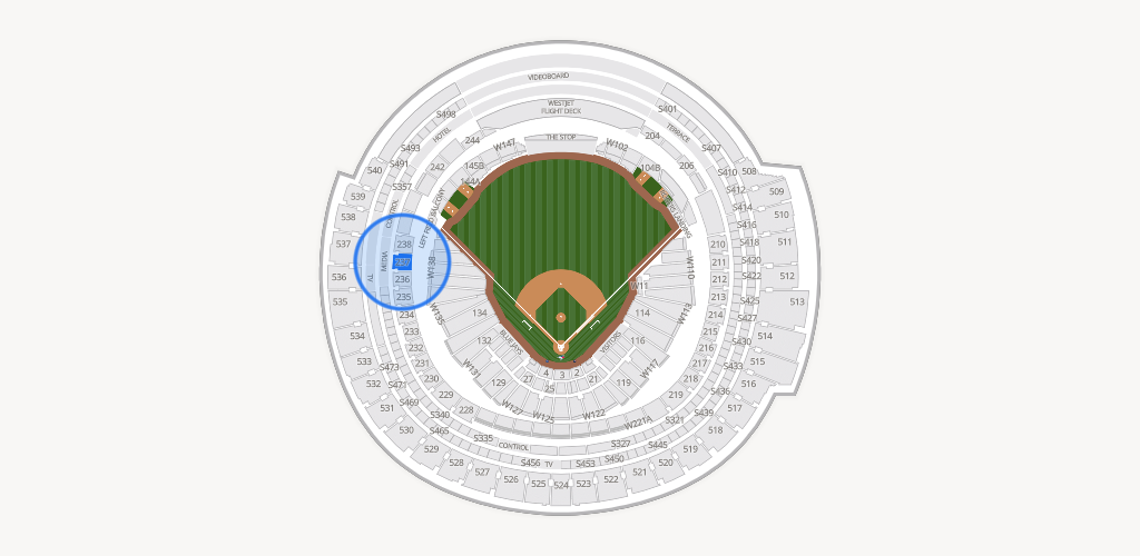 Rogers Centre Seating Chart