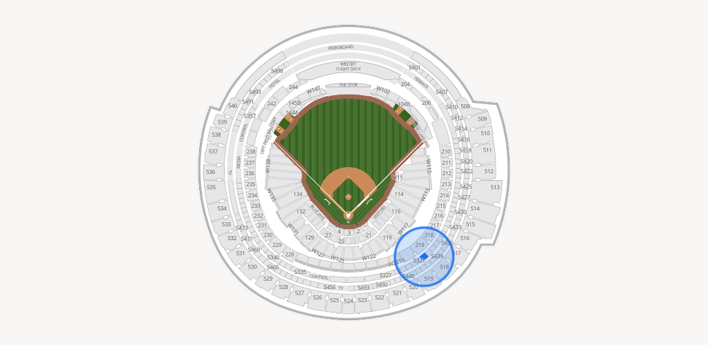 Rogers Centre Seating Chart