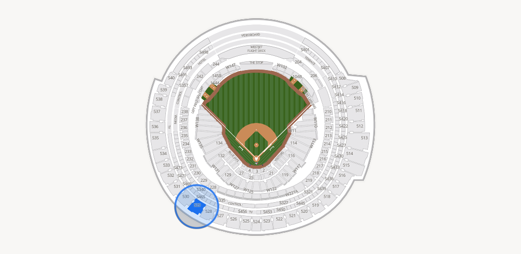 Rogers Centre Seating Chart