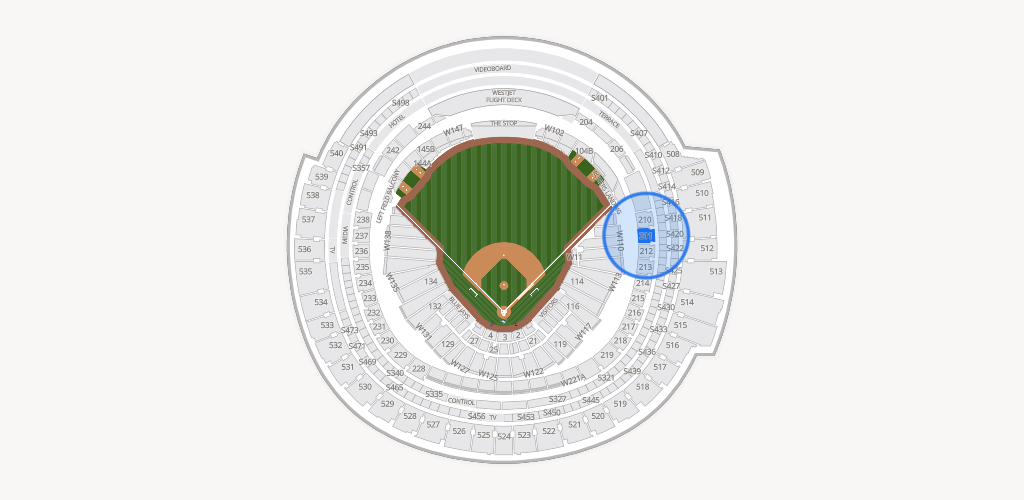 Rogers Centre Seating Chart