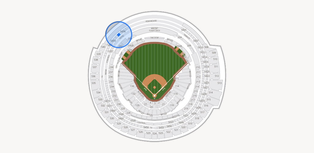Rogers Centre Seating Chart