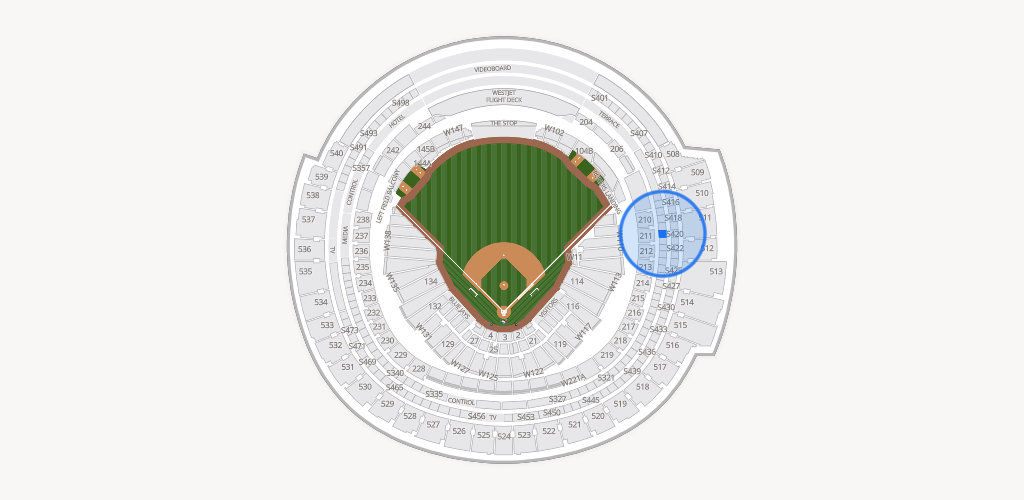 Rogers Centre Seating Chart