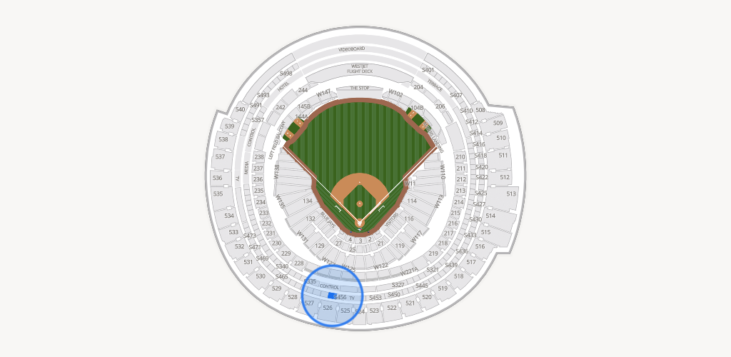 Rogers Centre Seating Chart