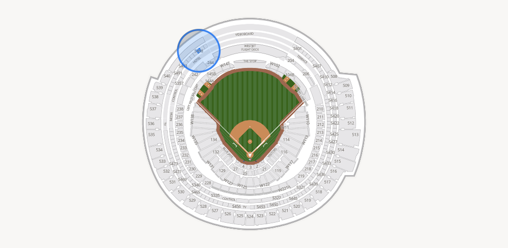 Rogers Centre Seating Chart