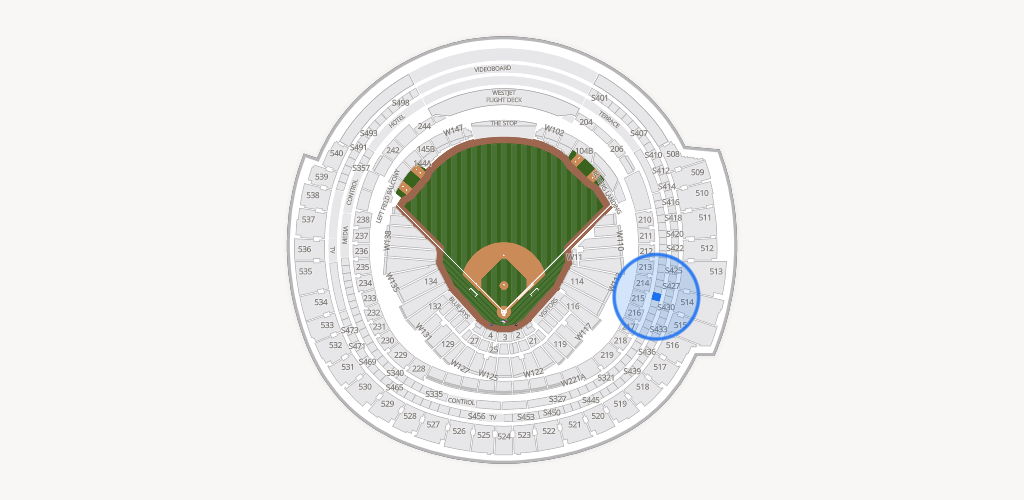 Rogers Centre Seating Chart