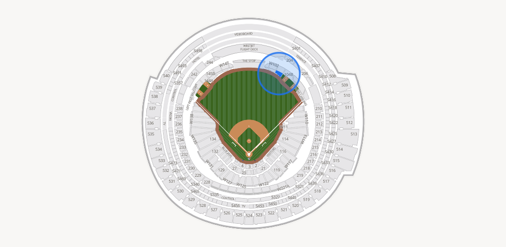 Rogers Centre Seating Chart