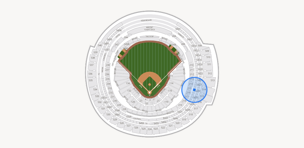 Rogers Centre Seating Chart
