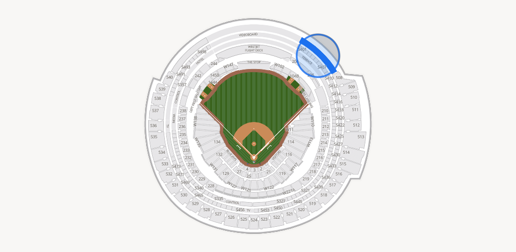 Rogers Centre Seating Chart