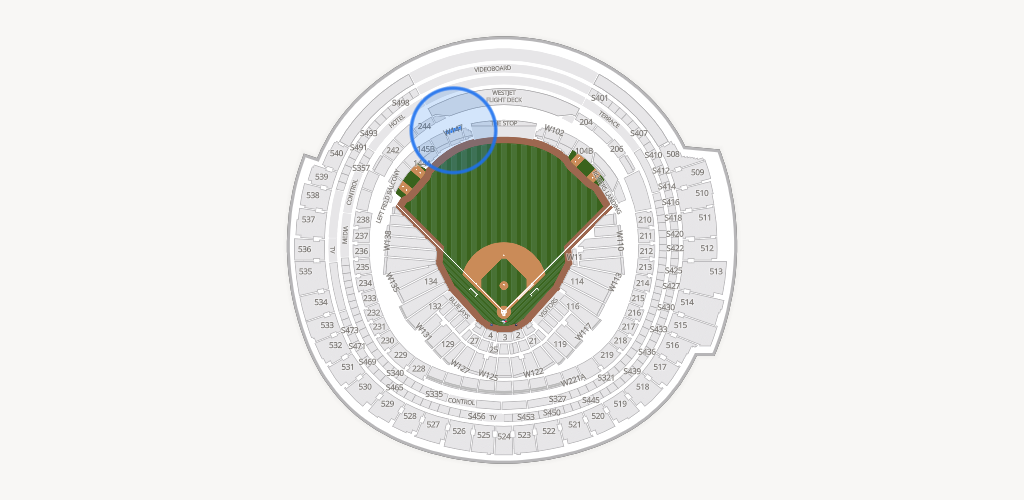 Rogers Centre Seating Chart