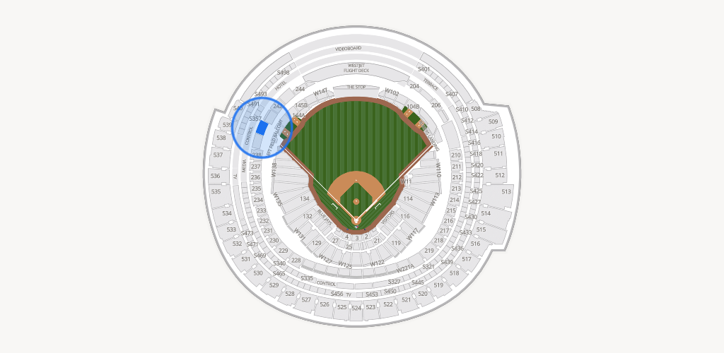 Rogers Centre Seating Chart