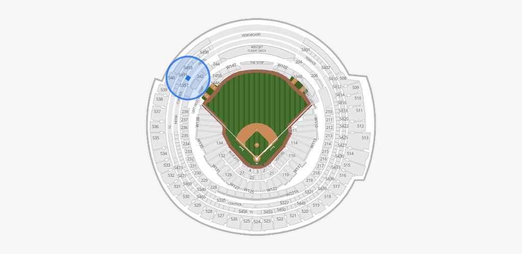 Rogers Centre Seating Chart