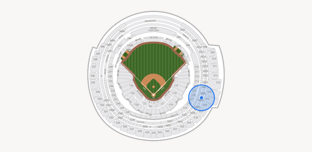 Rogers Centre Seating Chart