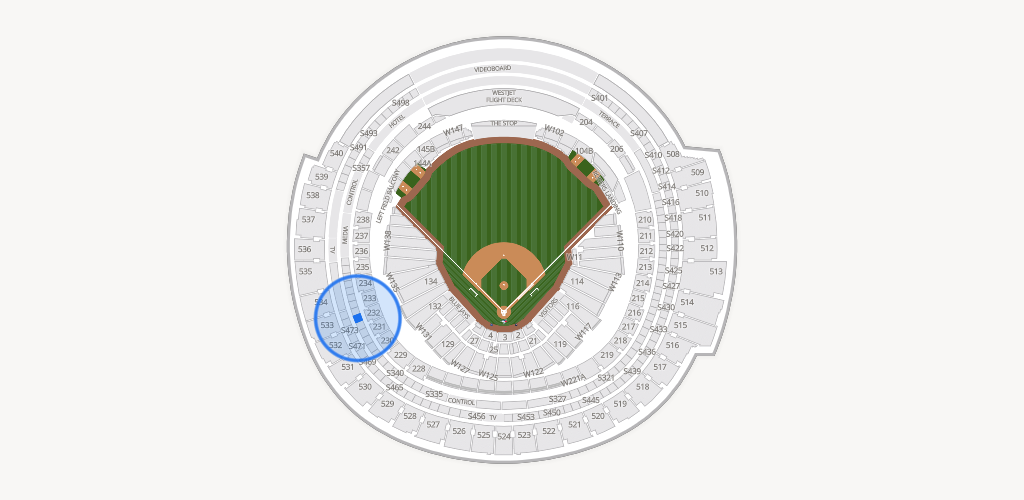Rogers Centre Seating Chart