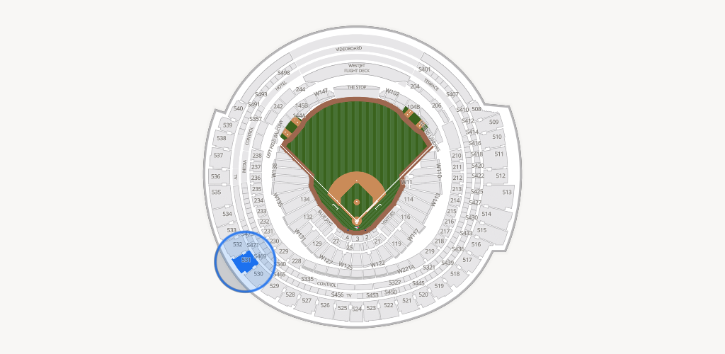 Rogers Centre Seating Chart
