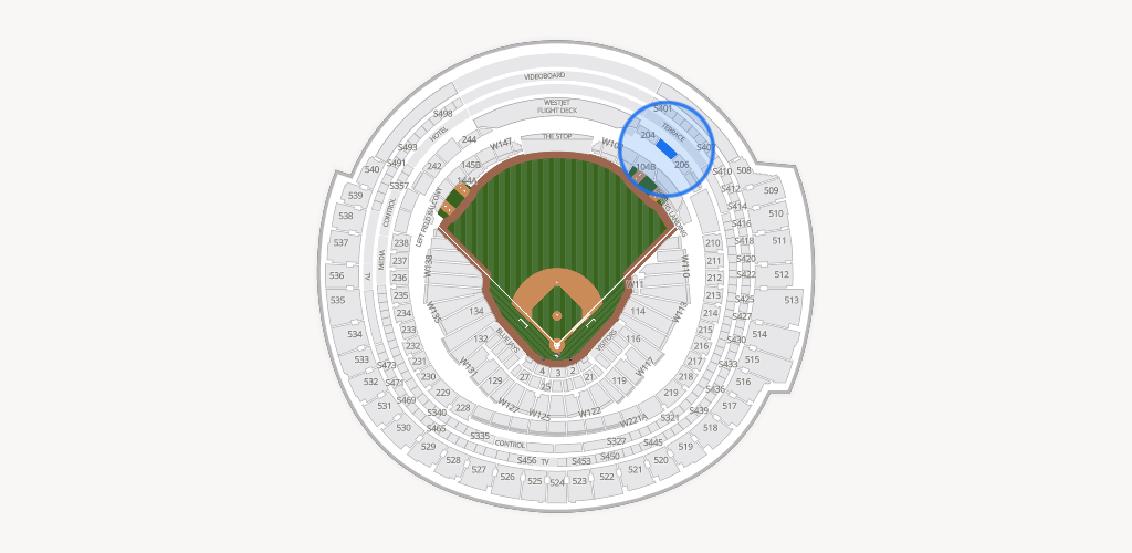 Rogers Centre Seating Chart