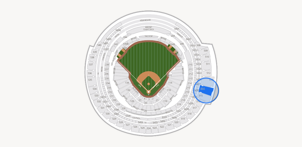 Rogers Centre Seating Chart
