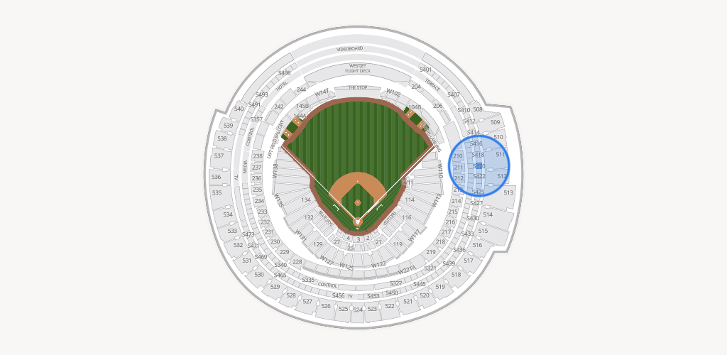 Rogers Centre Seating Chart
