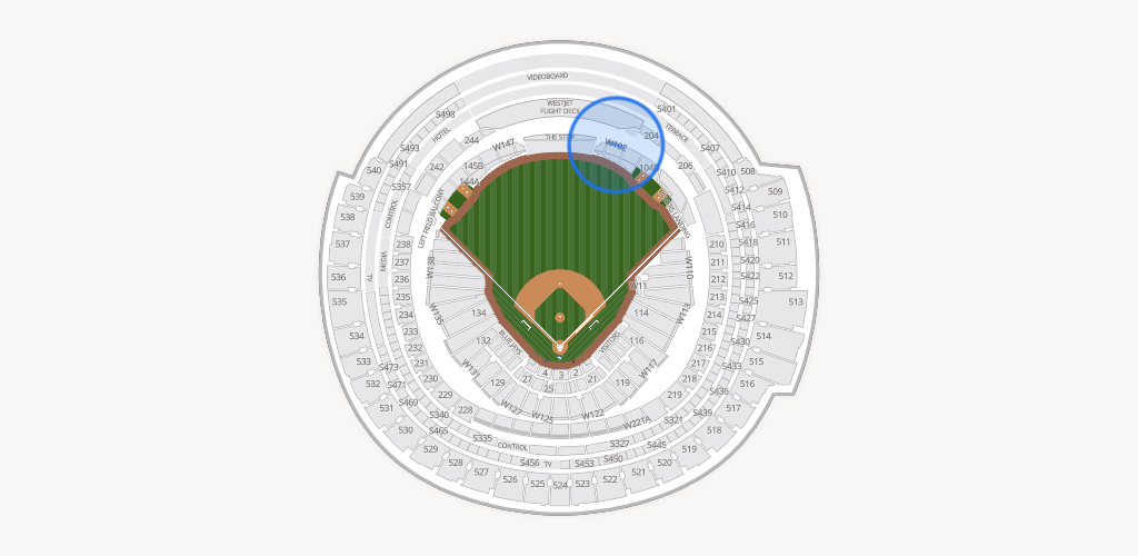 Rogers Centre Seating Chart