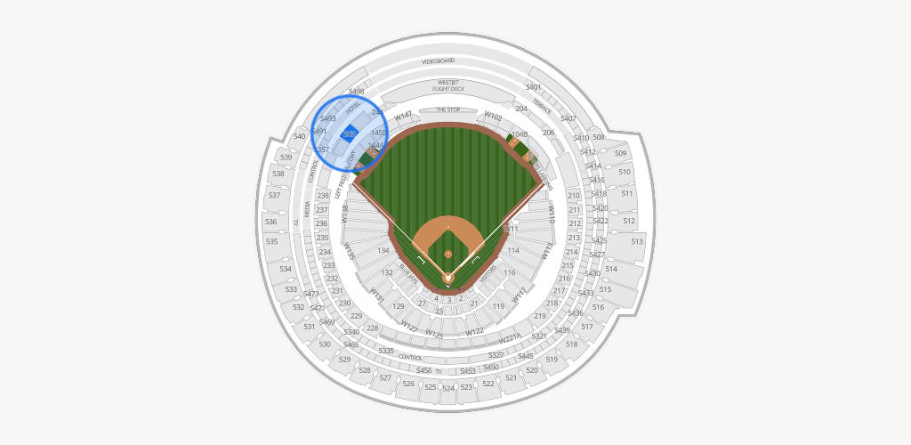 Rogers Centre Seating Chart