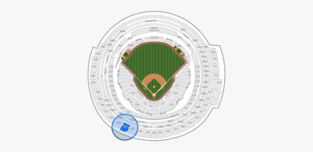 Rogers Centre Seating Chart