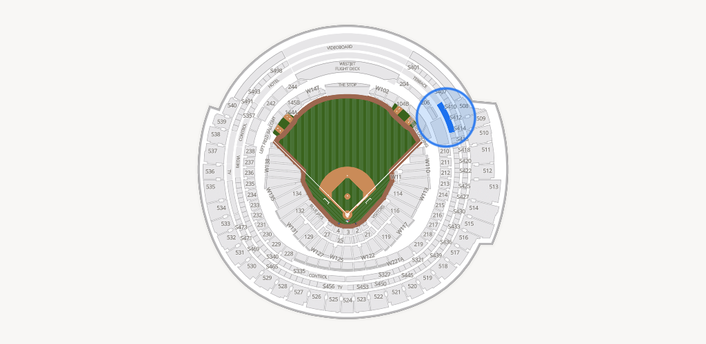 Rogers Centre Seating Chart