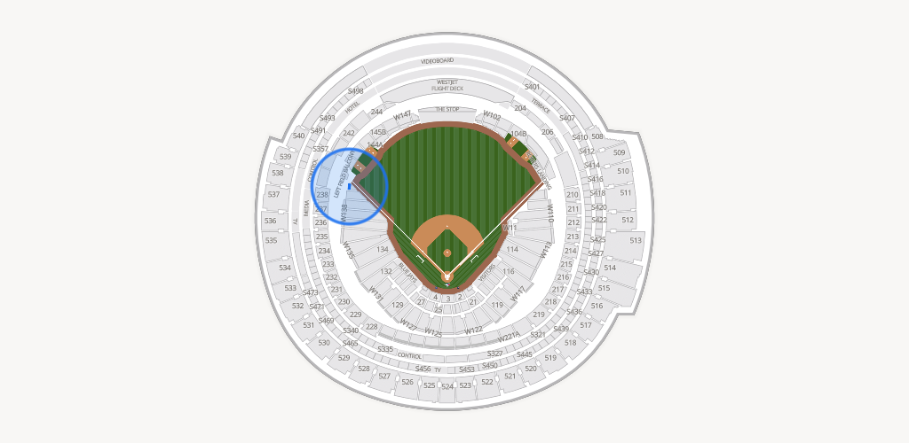 Rogers Centre Seating Chart