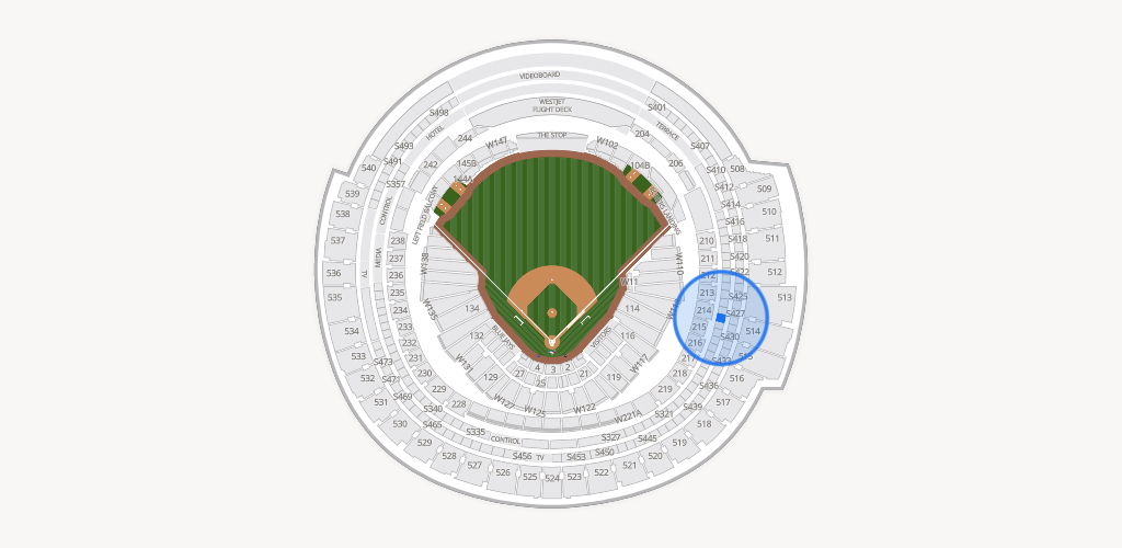 Rogers Centre Seating Chart