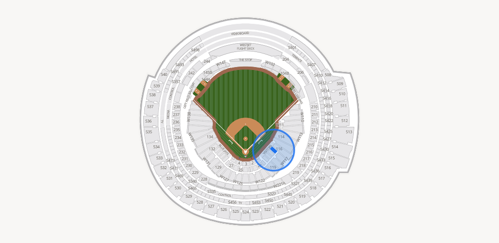 Rogers Centre Seating Chart
