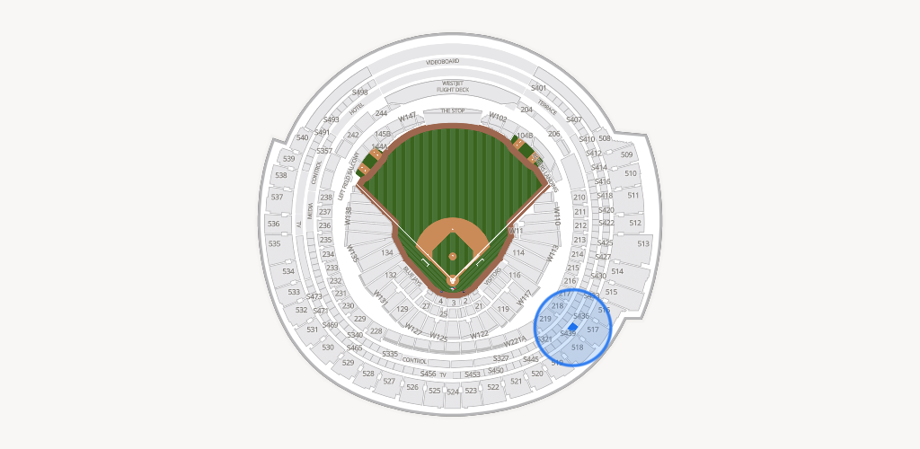 Rogers Centre Seating Chart