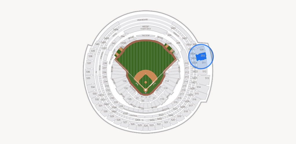 Rogers Centre Seating Chart