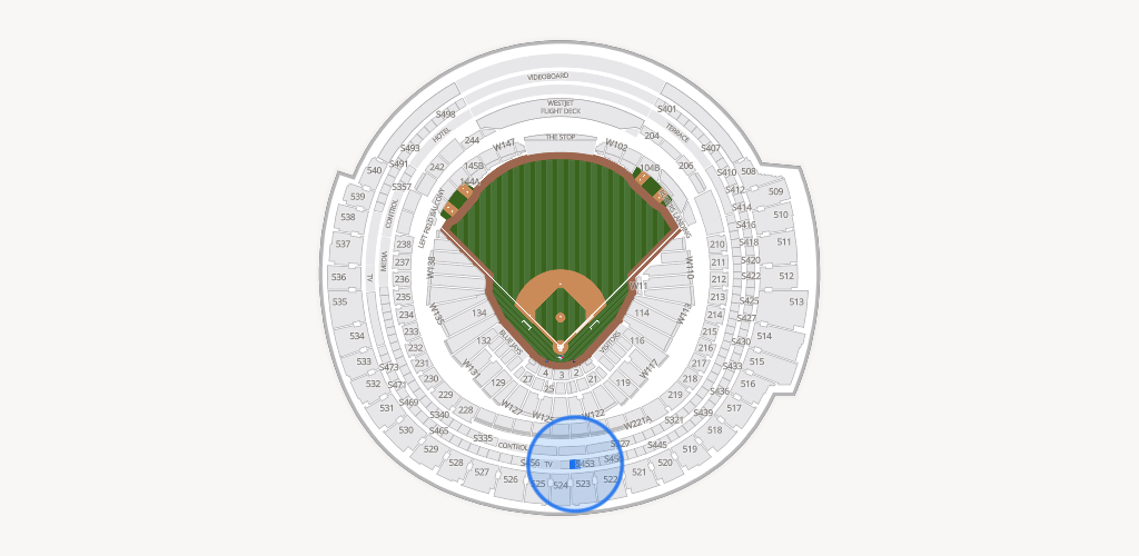 Rogers Centre Seating Chart