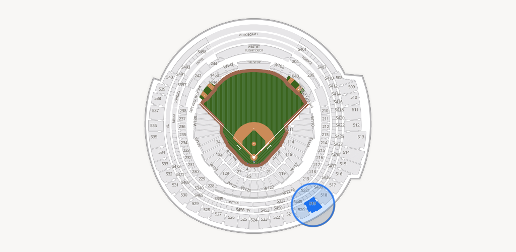 Rogers Centre Seating Chart