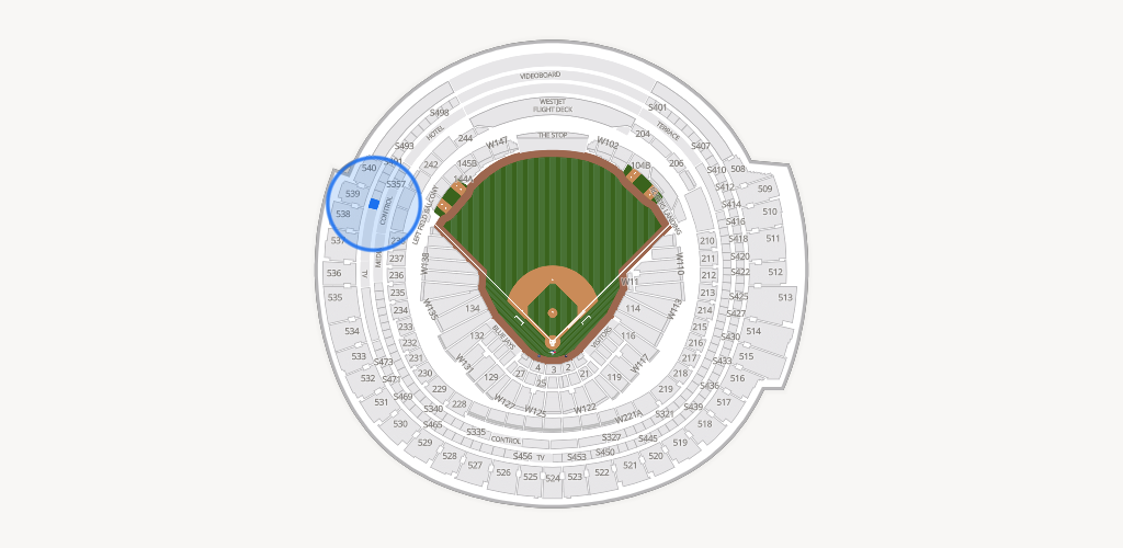 Rogers Centre Seating Chart