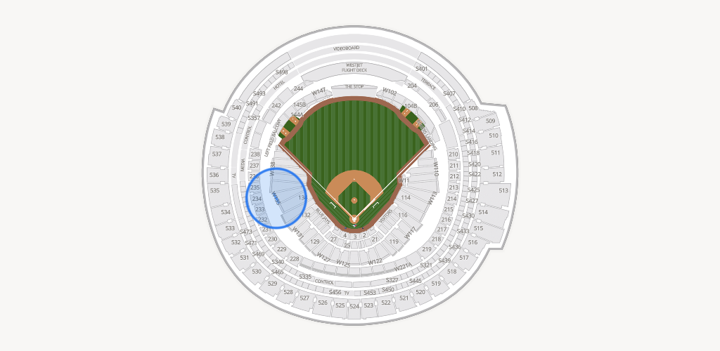 Rogers Centre Seating Chart