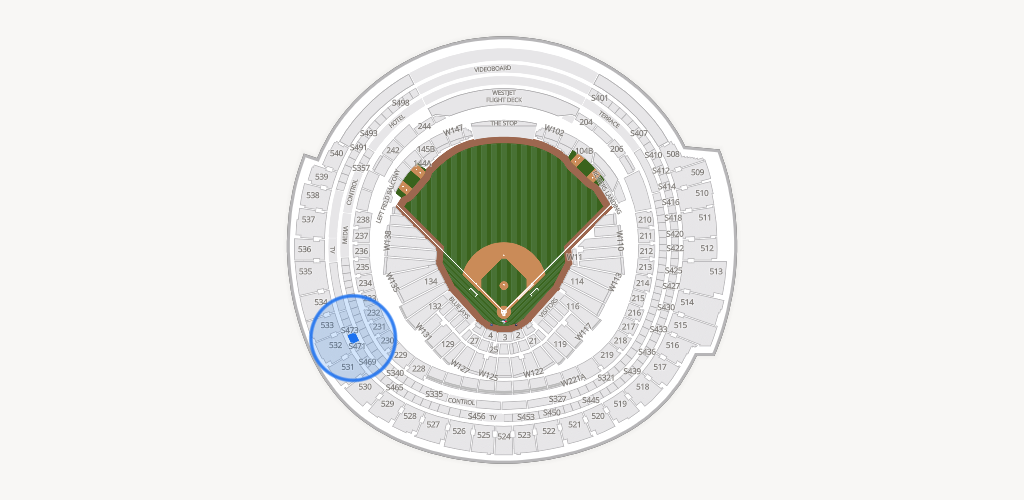 Rogers Centre Seating Chart