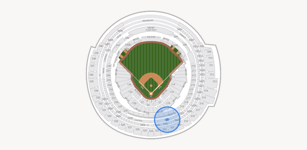 Rogers Centre Seating Chart