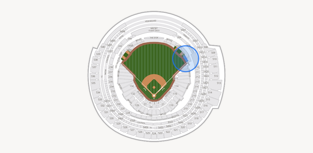 Rogers Centre Seating Chart
