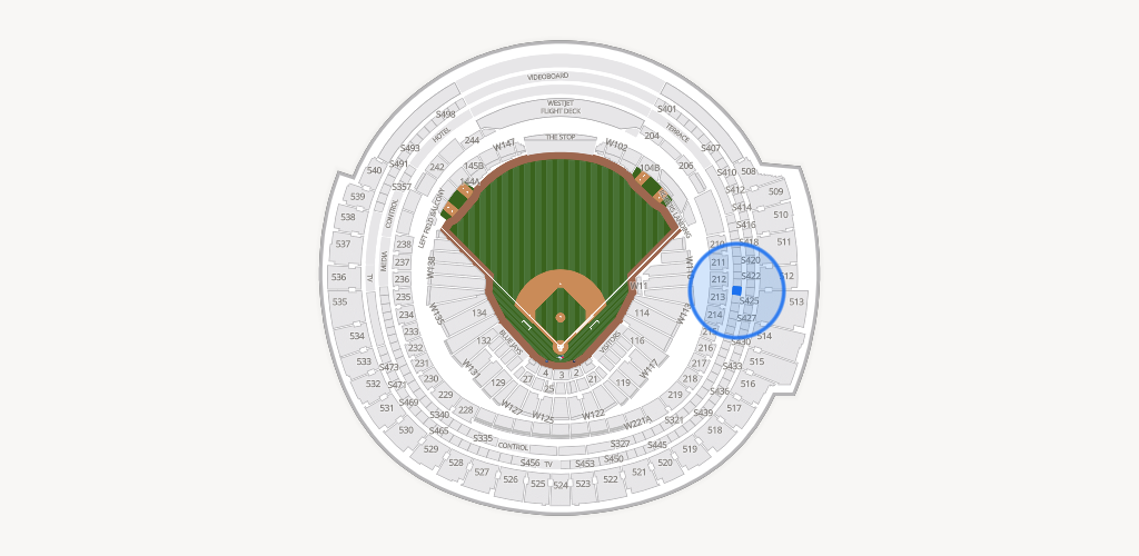 Rogers Centre Seating Chart