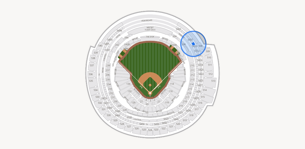 Rogers Centre Seating Chart