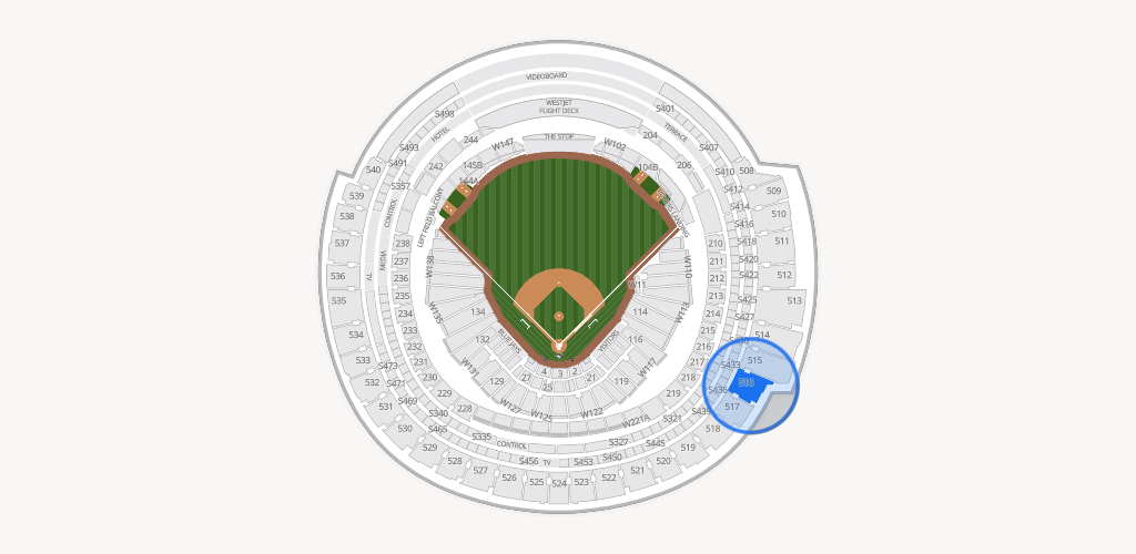 Rogers Centre Seating Chart