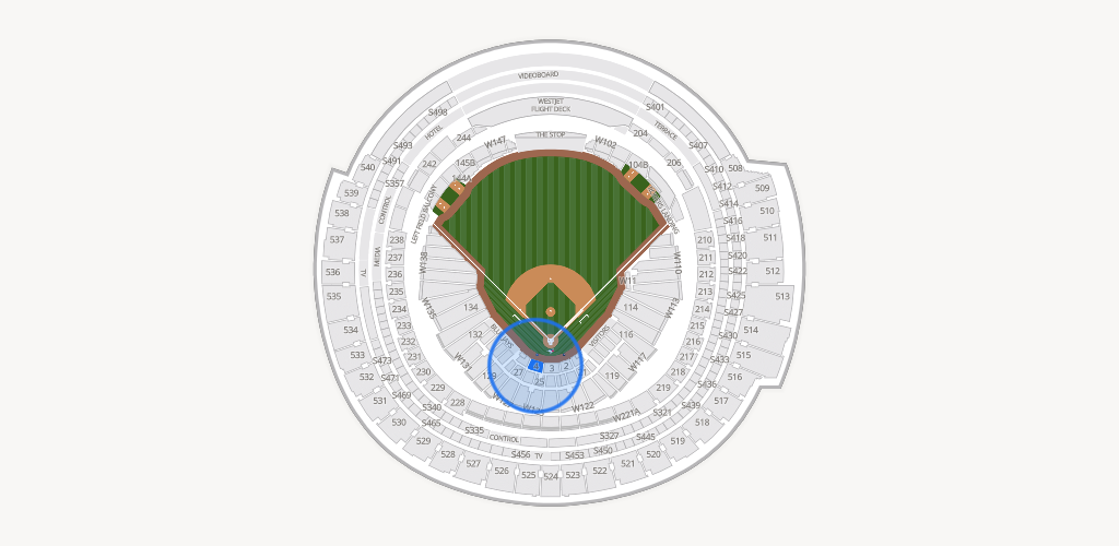 Rogers Centre Seating Chart