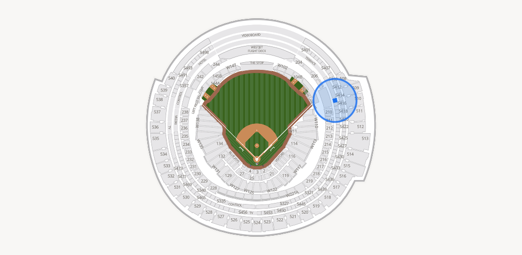 Rogers Centre Seating Chart